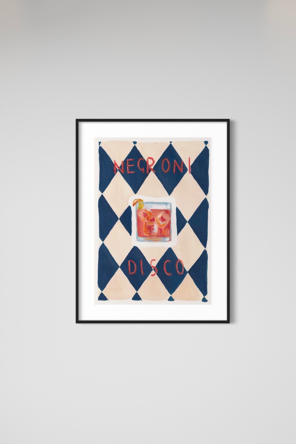 Negroni Disco print