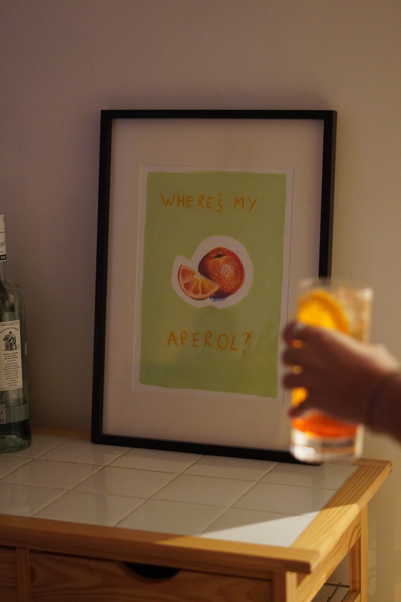 Where’s My Aperol? print