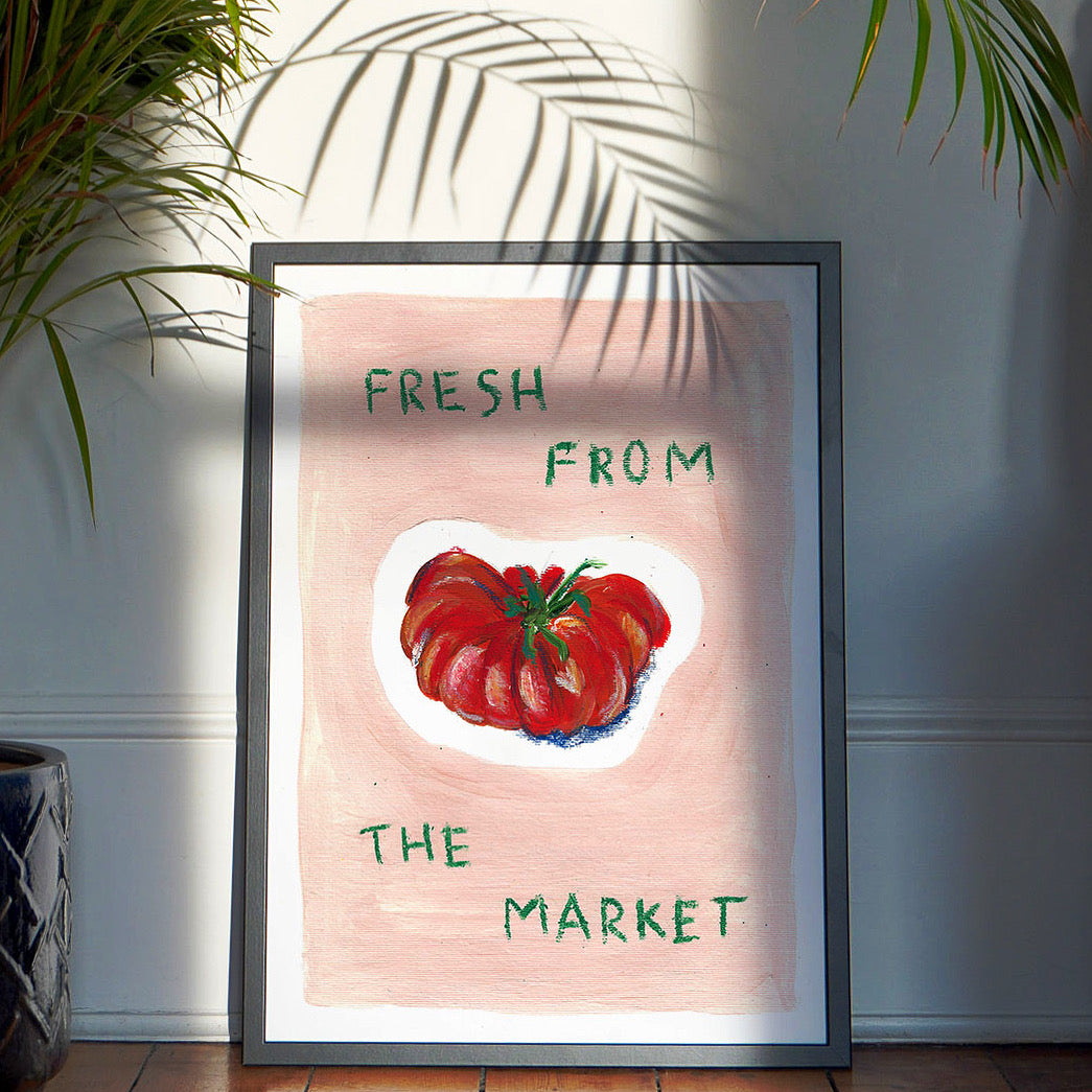 Fresh From The Market print