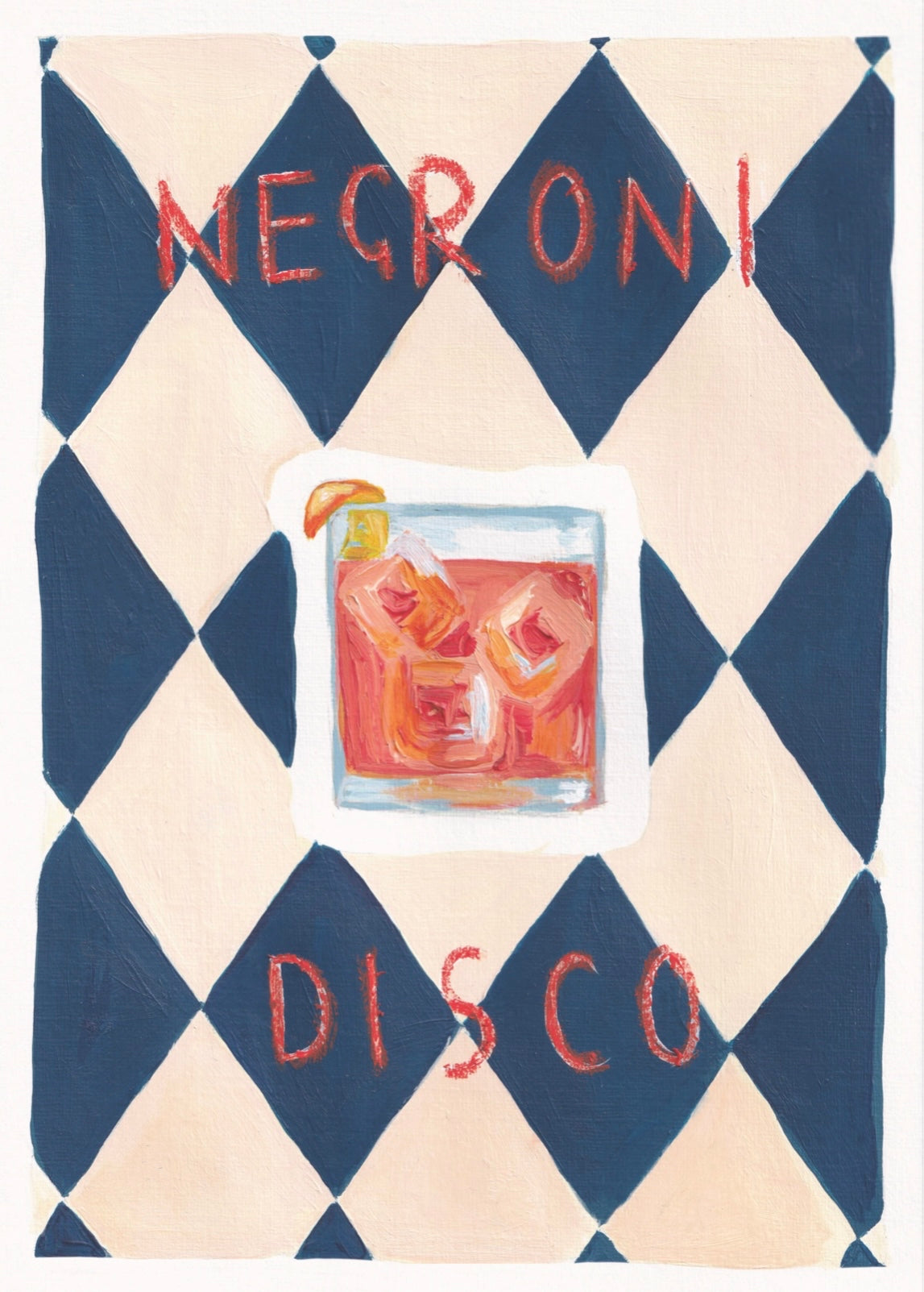 Negroni Disco print